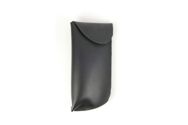 Rigid leather eyeglass case