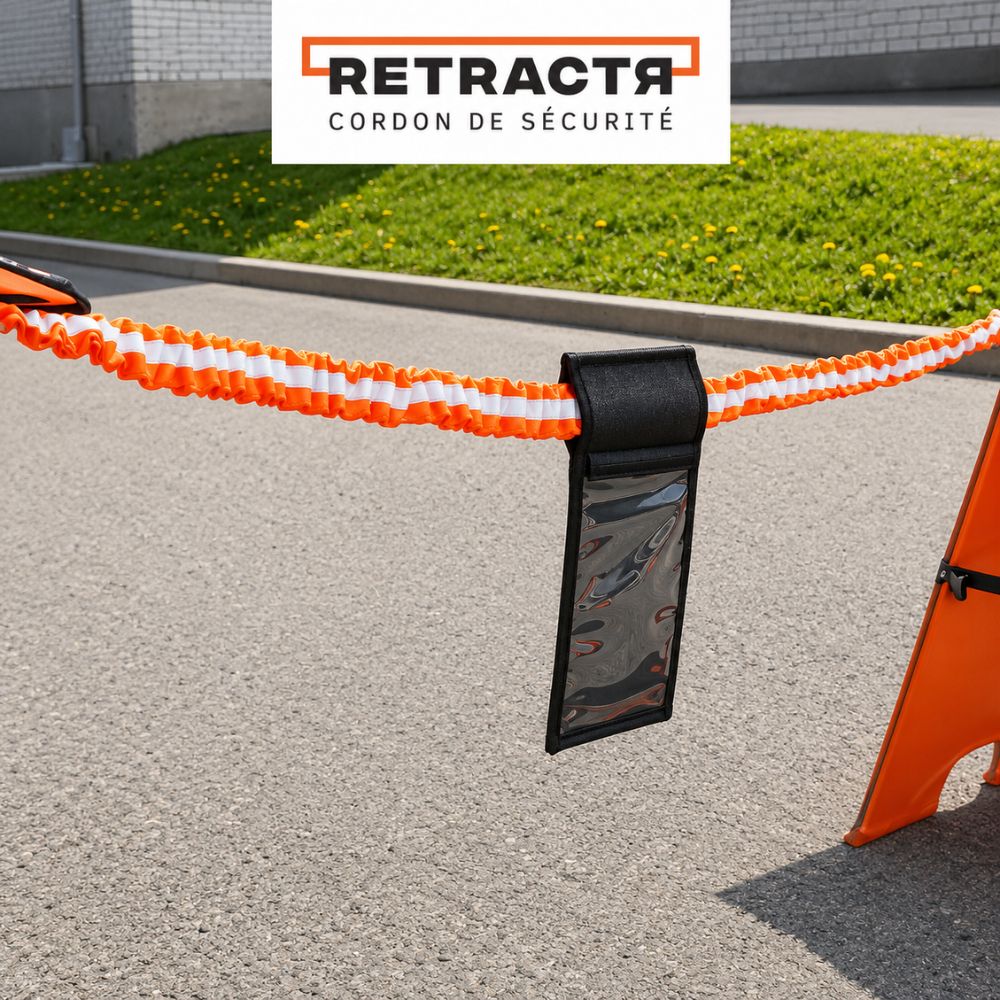 Barrière de sécurité RETRACTRᴹᴰ - Personnalisable