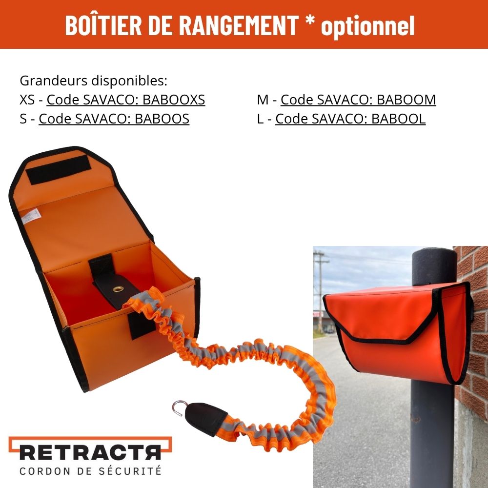 RETRACTR™ safety barrier – Customizable