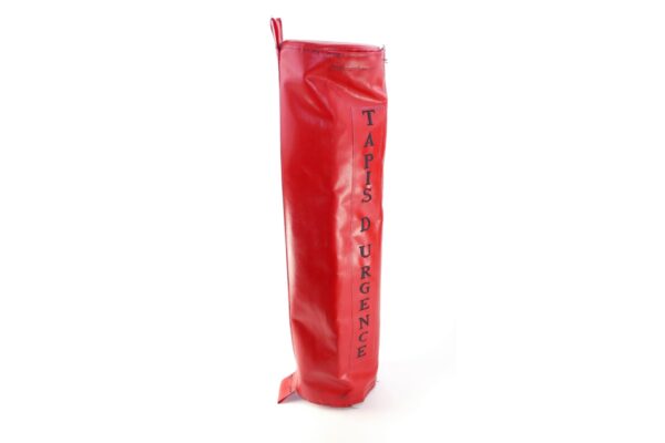 Protective cover for emergency mats