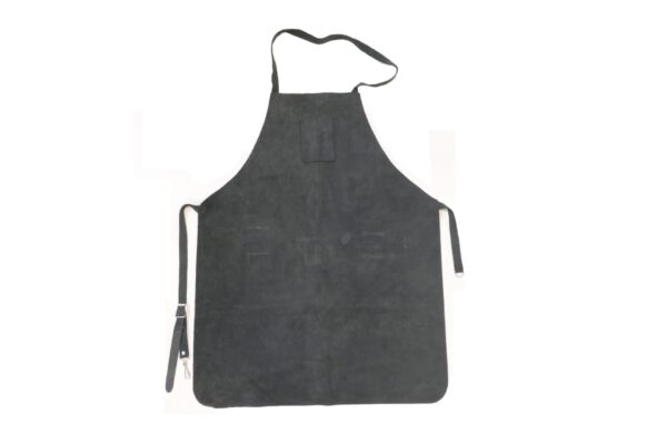 Full-length suede welding apron