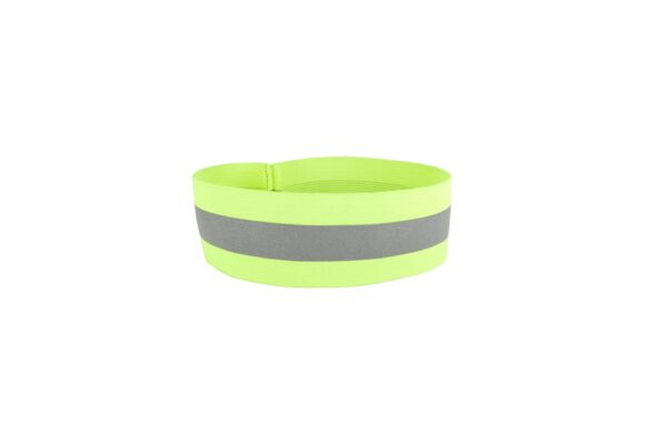 Brassard élastique jaune fluo
