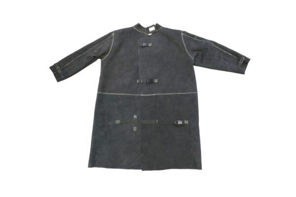 Suede protective coat with back opening – universal size - Image 2