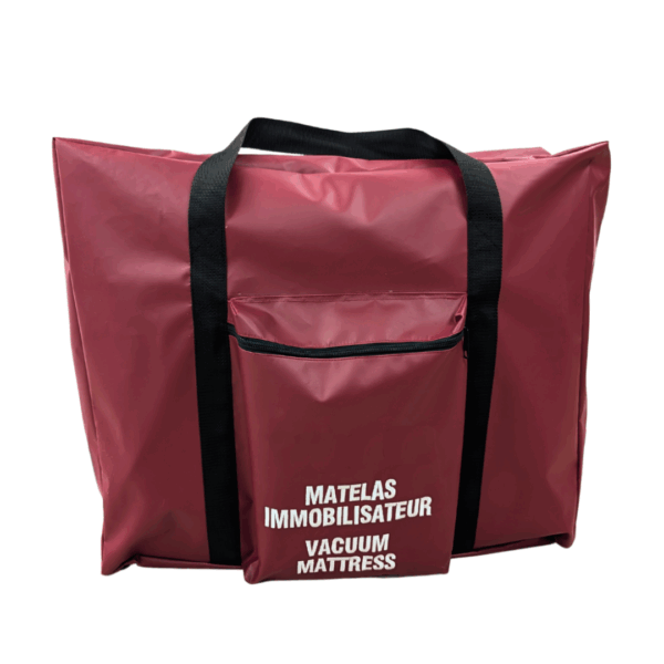 Transport bag for emergency mattress