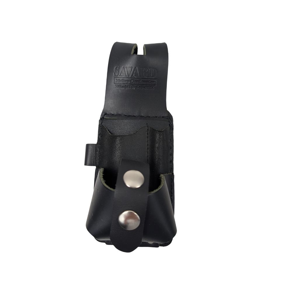 Leather holster for tape measure, pencils, and tools - ETUI54