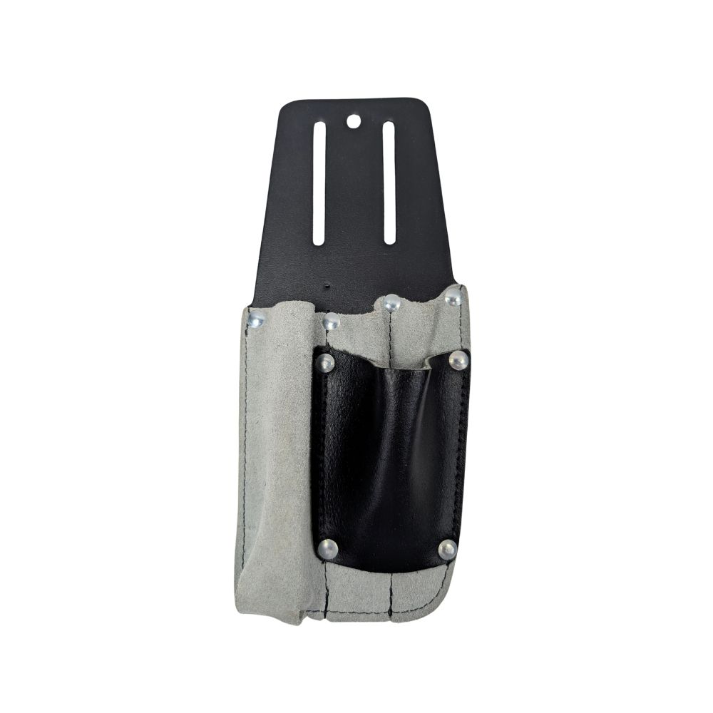 Leather pen holster for pencils, flashlight, and small tools - ETUI79